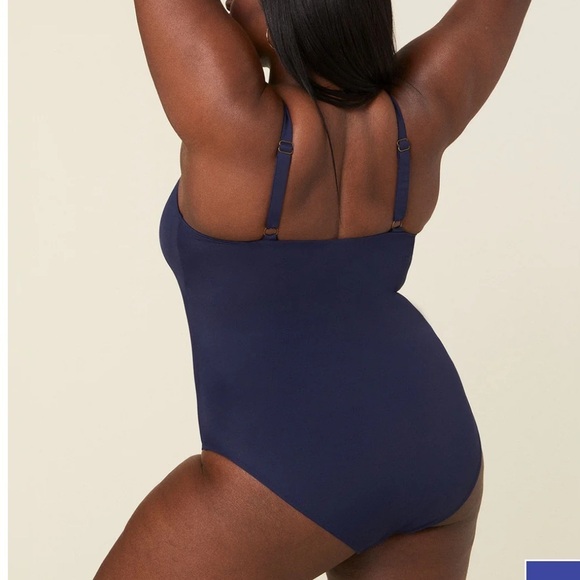 Andie The Amalfi One Piece Swimsuit Navy plus size XXL NWT - Picture 2 of 8